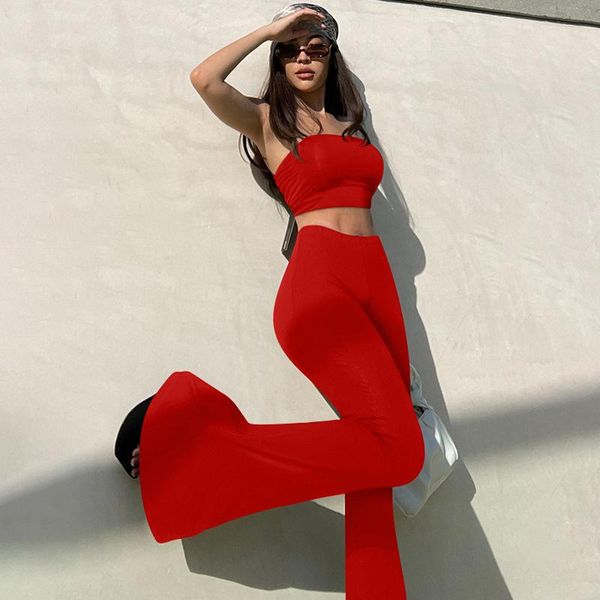 women's two piece pants europe and america fashion sweet cool girl outfits women sets clothes summer vest crop flare suits, White
women's two piece pants europe and america fashion sweet cool girl outfits women sets clothes summer vest crop flare suits, White