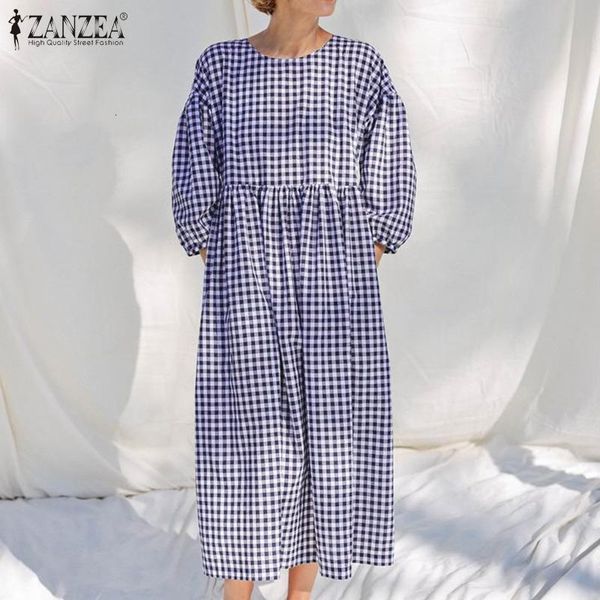 dresses 2021 summer plaid loose women's dresses middle sleeve mid-calf vestidos casual ladies o-neck long sundress oversized 5xl, Black;gray
dresses 2021 summer plaid loose women's dresses middle sleeve mid-calf vestidos casual ladies o-neck long sundress oversized 5xl, Black;gray