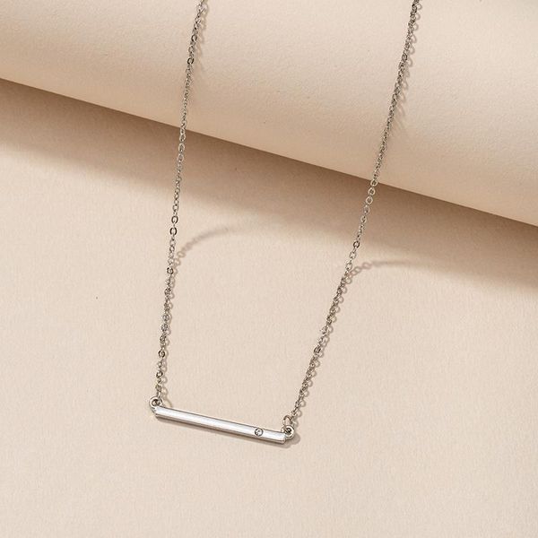 pendant necklaces minimalist geometric strip necklace women gold/silver color choker sweater chain jewelry accessories
pendant necklaces minimalist geometric strip necklace women gold/silver color choker sweater chain jewelry accessories