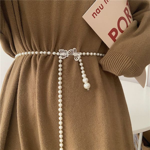 hip hop pearl beads butterfly waist chain belt women alloy belly body chain animal pendant chain jewelry, Silver
hip hop pearl beads butterfly waist chain belt women alloy belly body chain animal pendant chain jewelry, Silver