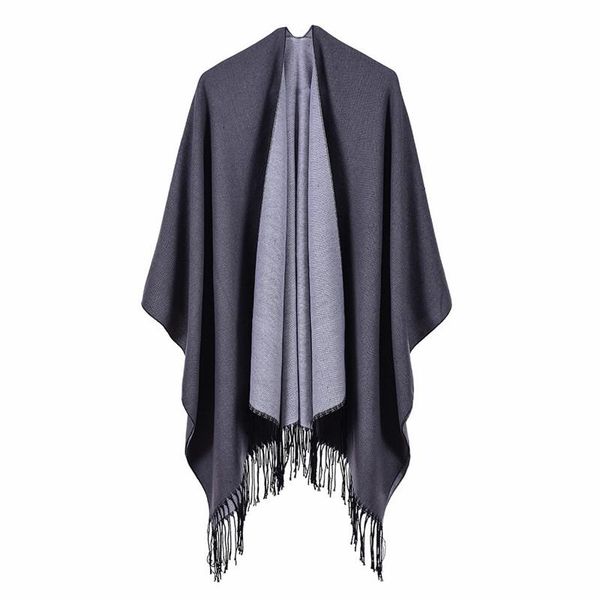 scarves 2021 women winter ponchos coat warm shawls lady cashmere luxury oversized tassels scarf cape blanket cardigans, Blue;gray
scarves 2021 women winter ponchos coat warm shawls lady cashmere luxury oversized tassels scarf cape blanket cardigans, Blue;gray