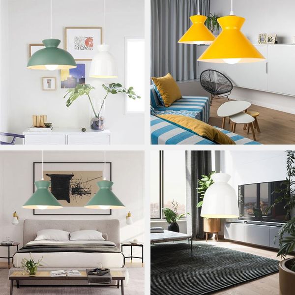 nordic pendant lights for home lighting modern hanging lamp wooden metal lampshade led bulb bedroom kitchen light 90-260v e27 lamps
nordic pendant lights for home lighting modern hanging lamp wooden metal lampshade led bulb bedroom kitchen light 90-260v e27 lamps