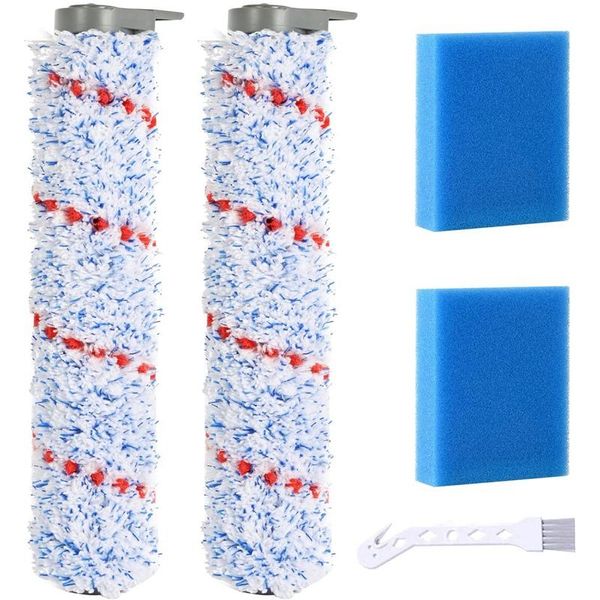vacuum cleaners replacement brush roller for tineco ifloor wet dry cordless cleaner, 2 pack +2 pre-filter foam
vacuum cleaners replacement brush roller for tineco ifloor wet dry cordless cleaner, 2 pack +2 pre-filter foam