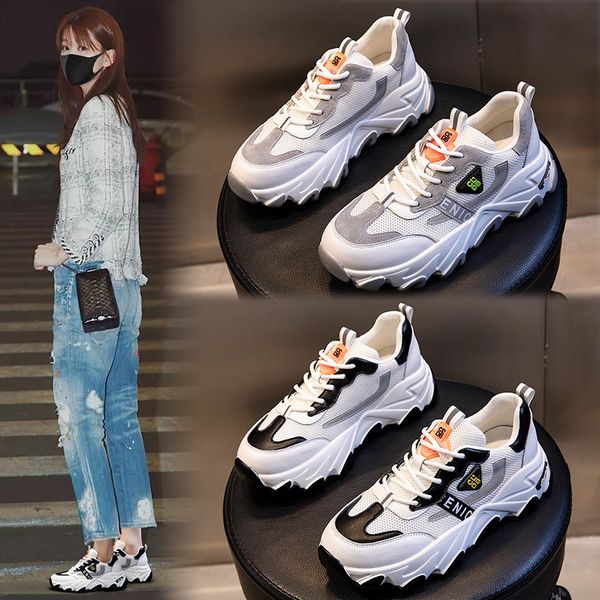 autumn 2021 thick soled dad shoes women's running breathable casual children's shallow mouth sports leather trend, Black;white
autumn 2021 thick soled dad shoes women's running breathable casual children's shallow mouth sports leather trend, Black;white