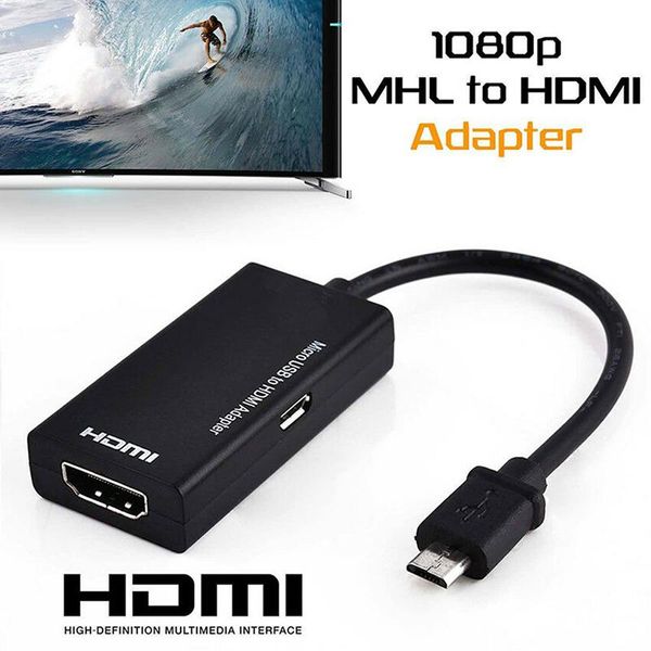 universal mhl micro usb to cable 1080 p hd tv adapter digital video audio converter connector for lapphone cables & connectors
universal mhl micro usb to cable 1080 p hd tv adapter digital video audio converter connector for lapphone cables & connectors