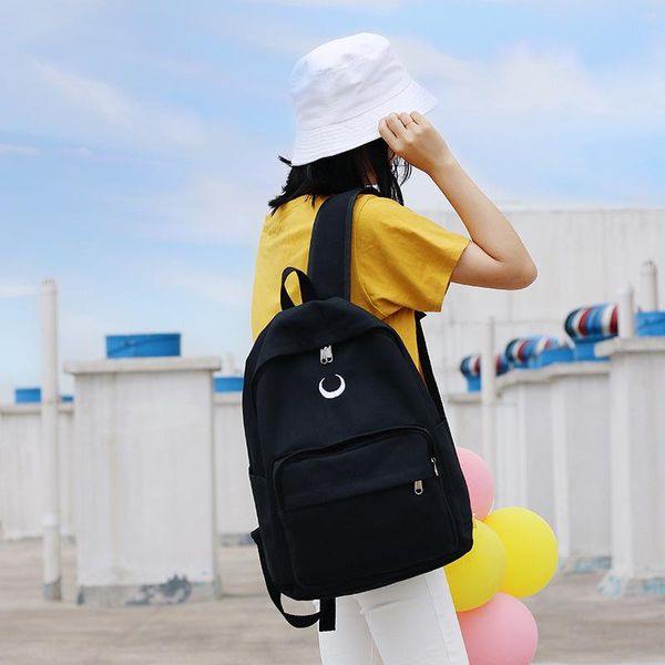 backpack multifunctional canvas men's simple college student embroidery couple schoolbag wild sweet lady travel
backpack multifunctional canvas men's simple college student embroidery couple schoolbag wild sweet lady travel