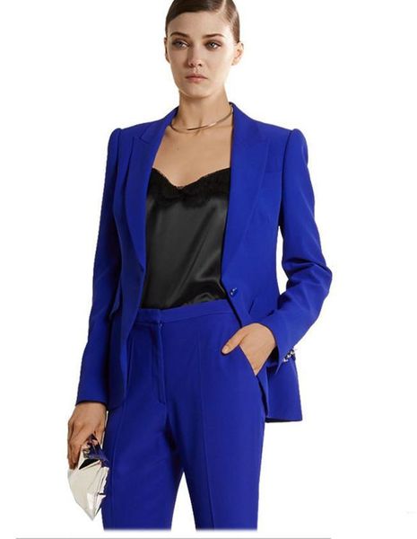 custom royal blue bussiness formal elegant women suit set blazers and pants office suits ladies pant trouser women's two piece, White
custom royal blue bussiness formal elegant women suit set blazers and pants office suits ladies pant trouser women's two piece, White