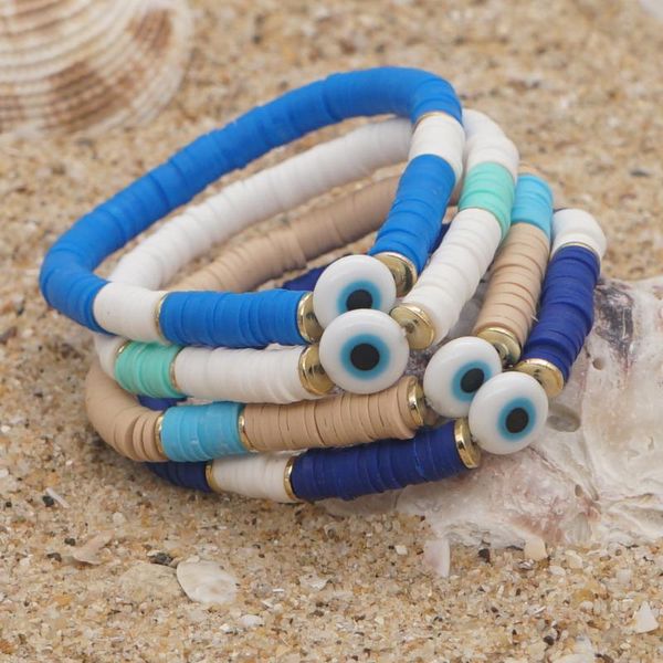 beaded, strands european and american bohemian geometric candy color 6mm soft pottery glass eye bead bracelet female, Black
beaded, strands european and american bohemian geometric candy color 6mm soft pottery glass eye bead bracelet female, Black