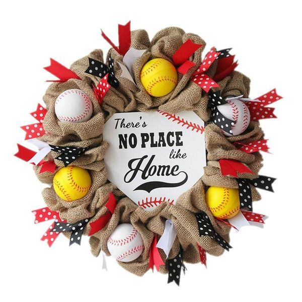 decorative flowers & wreaths 1pc fashion durable round shape home house decoration simulation garland front door hanging baseball wreath out
decorative flowers & wreaths 1pc fashion durable round shape home house decoration simulation garland front door hanging baseball wreath out