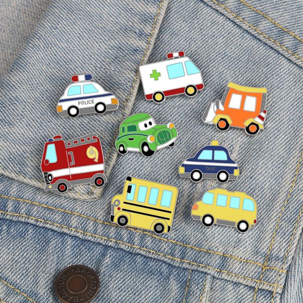 fashion classic cartoon cars brooches police car bus ambulance enamel pins icons denim lapel bag badges jewelry for girls gifts, Blue
fashion classic cartoon cars brooches police car bus ambulance enamel pins icons denim lapel bag badges jewelry for girls gifts, Blue