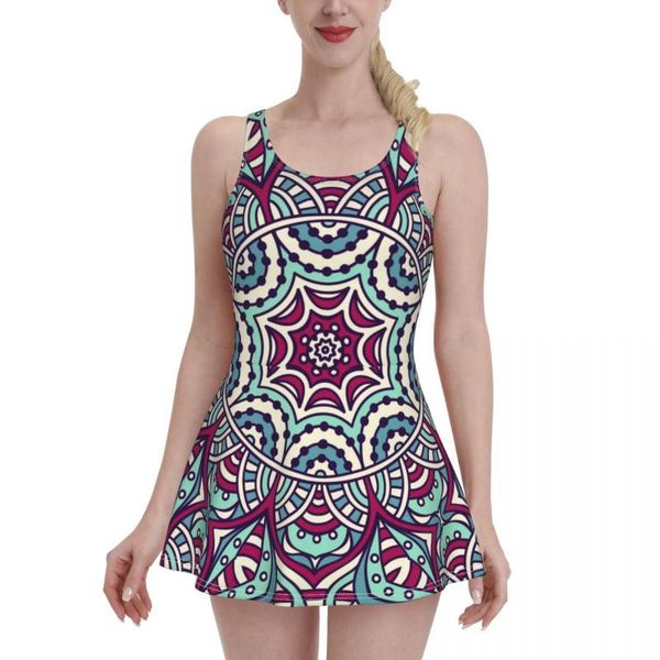 women's swimwear vintage mandala beach swimsuit swimming dress young ladies party dresses slim skirts female summer beachwear for surfi, White;black
women's swimwear vintage mandala beach swimsuit swimming dress young ladies party dresses slim skirts female summer beachwear for surfi, White;black