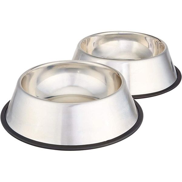 dog bowls & feeders 2 pack stainless steel bowl multi-purpose fall-resistant pet cat and round
dog bowls & feeders 2 pack stainless steel bowl multi-purpose fall-resistant pet cat and round