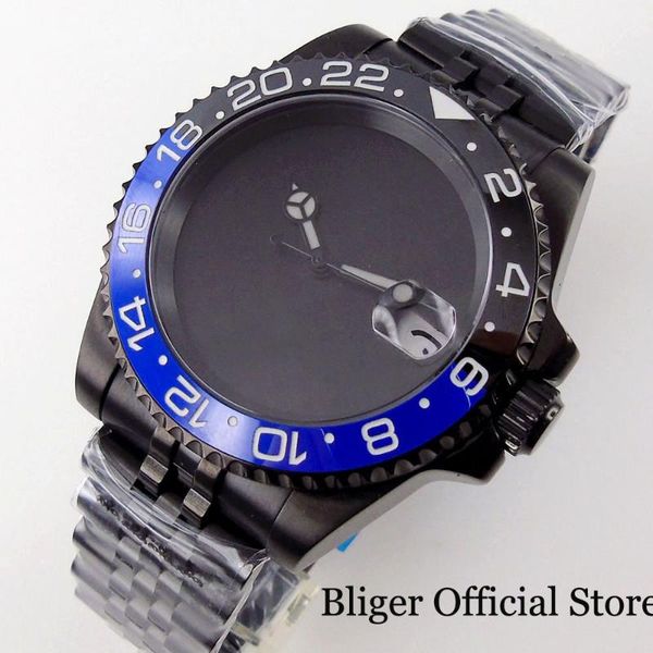 wristwatches nh35a black pvd 40mm sterile non-index automatic men watch jubilee band black&blue insert 100m waterproof, Slivery;brown
wristwatches nh35a black pvd 40mm sterile non-index automatic men watch jubilee band black&blue insert 100m waterproof, Slivery;brown