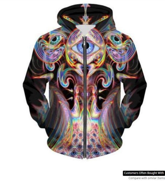 release fashion men women jacket coat long sleeve with autumn sports psychedelic 3d print zipper hoodies clothes plus size, Black
release fashion men women jacket coat long sleeve with autumn sports psychedelic 3d print zipper hoodies clothes plus size, Black