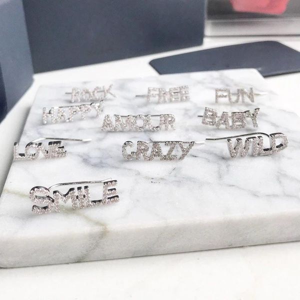 dangle & chandelier soelle 1 piece 925 sterling silver cubic zirconia amour smile rock crazy baby wild fun happy love letter earring fo
dangle & chandelier soelle 1 piece 925 sterling silver cubic zirconia amour smile rock crazy baby wild fun happy love letter earring fo