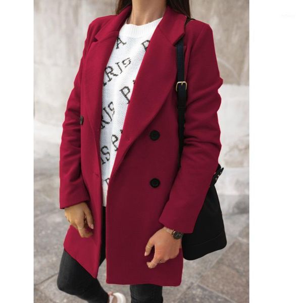 women's wool & blends autumn winter fashiong 2021 women long sleeve double breasted coat casual outwear suit blazers overcoat, Black
women's wool & blends autumn winter fashiong 2021 women long sleeve double breasted coat casual outwear suit blazers overcoat, Black