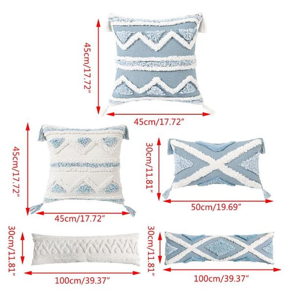 pillow case bohemian macrame tufted tassel long throw blue beige textured fringe tribal decorative cushion cover for sofa
pillow case bohemian macrame tufted tassel long throw blue beige textured fringe tribal decorative cushion cover for sofa