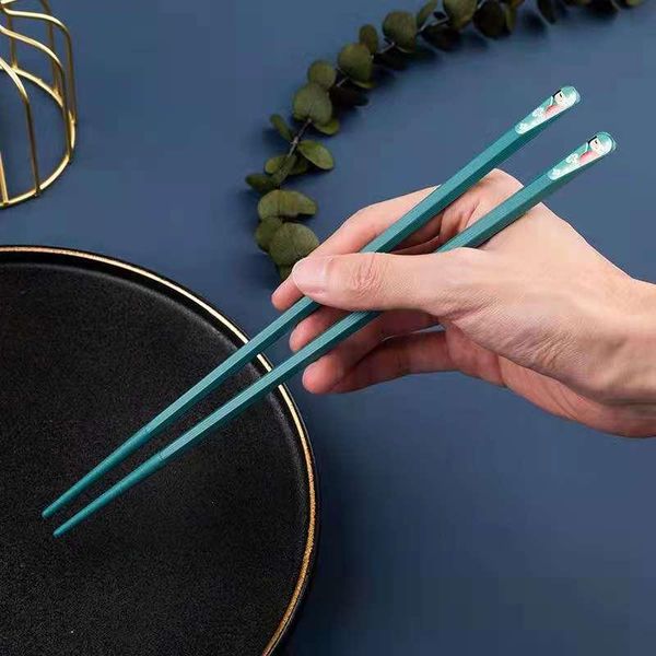 chopsticks alloy moisture-proof japanese pointed tachyon non-slip household one person
chopsticks alloy moisture-proof japanese pointed tachyon non-slip household one person