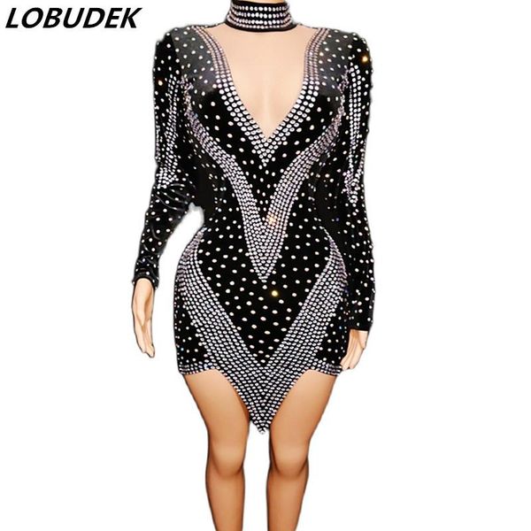 casual dresses see through black velvet rhinestones short dress women prom birthday party celebrate outfit stage latin modern dance costume, Black;gray
casual dresses see through black velvet rhinestones short dress women prom birthday party celebrate outfit stage latin modern dance costume, Black;gray