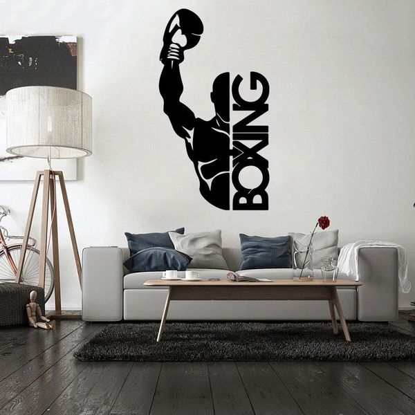 wall stickers boxing room fitness decor art mural decal commercial living decoration cx151
wall stickers boxing room fitness decor art mural decal commercial living decoration cx151