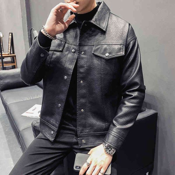 leather high-quality black plutonium from motorcycle jacket men's clothing 2021 fashion turn collar thin casual fit outwear 3xl-m xvw9
leather high-quality black plutonium from motorcycle jacket men's clothing 2021 fashion turn collar thin casual fit outwear 3xl-m xvw9