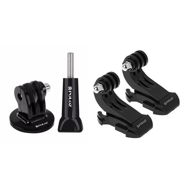 puluz 1pcs camera tripod mount adapter & 2pcs vertical surface j-hook buckle set for hero5 tripods
puluz 1pcs camera tripod mount adapter & 2pcs vertical surface j-hook buckle set for hero5 tripods