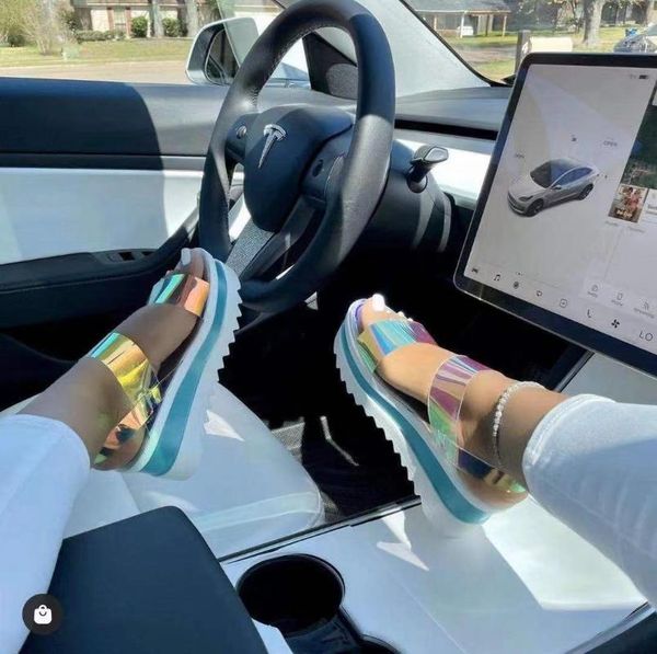 sandals 2021 summer for women solid sequins buckle strap platform bling heels concise leisure pvc clear simple punk shoes, Black
sandals 2021 summer for women solid sequins buckle strap platform bling heels concise leisure pvc clear simple punk shoes, Black