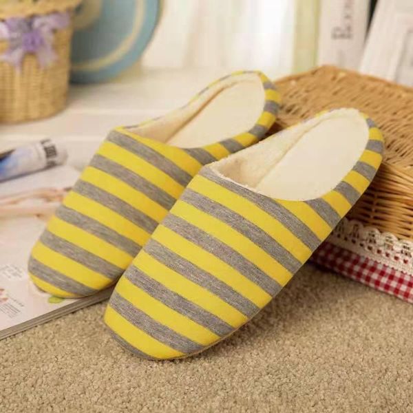 style striped soft-soled home slippers half-pack with japanese cotton indoor non-slip, Black
style striped soft-soled home slippers half-pack with japanese cotton indoor non-slip, Black