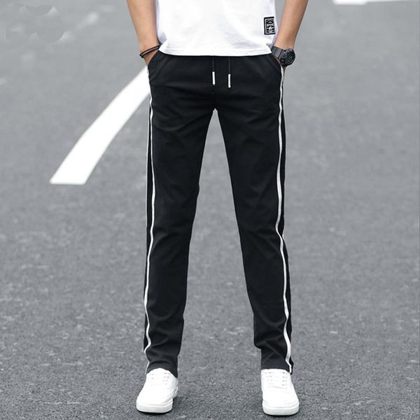 men's pants binhiiro summer thin section breathable comfortable casual men slim mixed cotton jogging sports male k60, Black
men's pants binhiiro summer thin section breathable comfortable casual men slim mixed cotton jogging sports male k60, Black