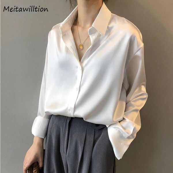 women's blouses & shirts 2021 spring summer women fashion long sleeve satin blouse ladies vintage v neck white elegant silk office
women's blouses & shirts 2021 spring summer women fashion long sleeve satin blouse ladies vintage v neck white elegant silk office