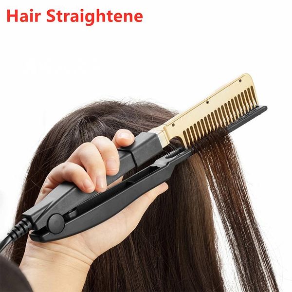 hair brushes 2pcs/set wet and dry straightener with comb rapid heating styler curling iron portable home salon use makeup tools, Silver
hair brushes 2pcs/set wet and dry straightener with comb rapid heating styler curling iron portable home salon use makeup tools, Silver