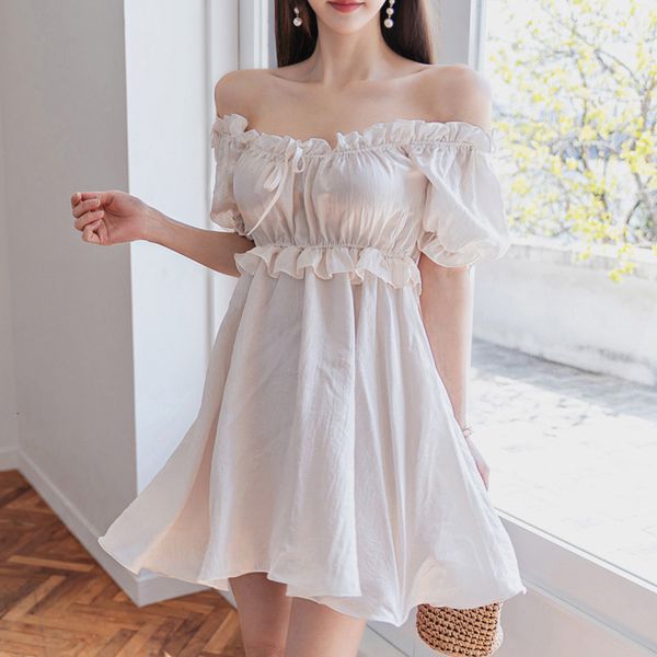arrival beach mini elegant girl dress summer simple sweet temperament off high-quality pink to-line, Black;gray
arrival beach mini elegant girl dress summer simple sweet temperament off high-quality pink to-line, Black;gray
