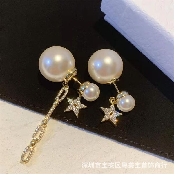 75% off outlet online tassel pearl earrings 2021 asymmetric back hanging four letter fashion, Silver
75% off outlet online tassel pearl earrings 2021 asymmetric back hanging four letter fashion, Silver