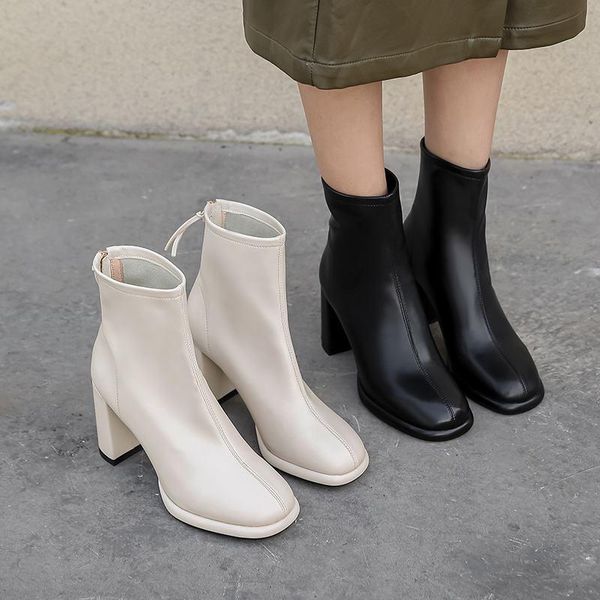 boots 2021 genuine leather women shoes zip platform autumn winter ladies fashion high heels ankle woman, Black
boots 2021 genuine leather women shoes zip platform autumn winter ladies fashion high heels ankle woman, Black