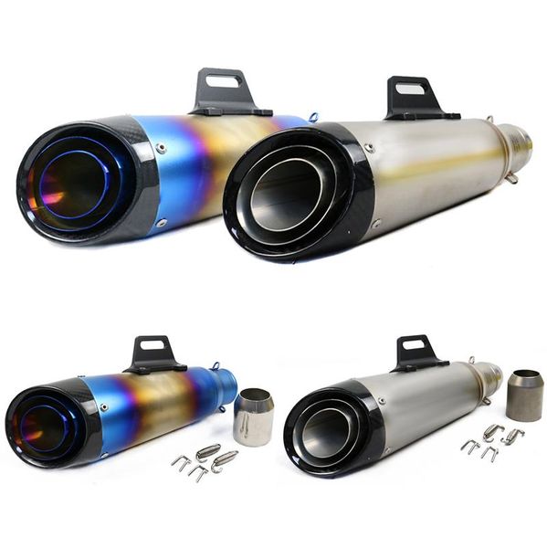 motorcycle exhaust system 51mm-60mm stainless steel pipe muffler brand colorful easy to install suitable for most motorcycles
motorcycle exhaust system 51mm-60mm stainless steel pipe muffler brand colorful easy to install suitable for most motorcycles