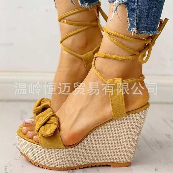 dress shoes slope heel sandals women's summer 2021 korean fairy thick bottom bowknot waterproof platform strap high heels, Black
dress shoes slope heel sandals women's summer 2021 korean fairy thick bottom bowknot waterproof platform strap high heels, Black