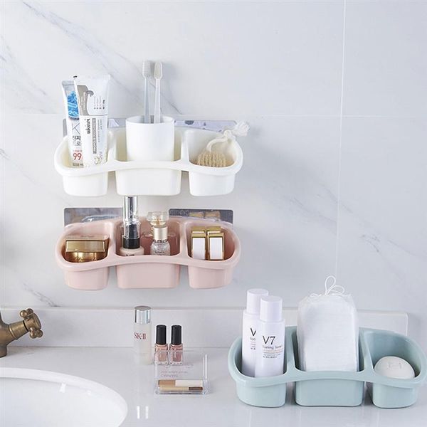 bathroom storage & organization wall-mounted rack punch suction cup commodity shelf practical stand for home (pink sky blue)
bathroom storage & organization wall-mounted rack punch suction cup commodity shelf practical stand for home (pink sky blue)
