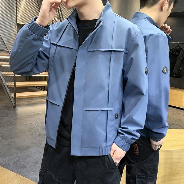 men's jackets jacket male spring couple korean version of the trendy brand casual sports coat tooling gw5p, Black;brown
men's jackets jacket male spring couple korean version of the trendy brand casual sports coat tooling gw5p, Black;brown