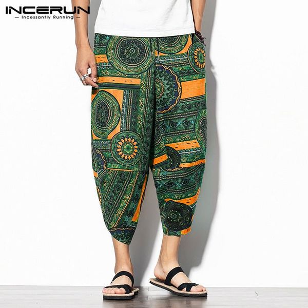 men's pants 2021 summer men printed harem drawstring drop crotch vintage joggers cotton loose trousers high street calf length bottoms, Black
men's pants 2021 summer men printed harem drawstring drop crotch vintage joggers cotton loose trousers high street calf length bottoms, Black