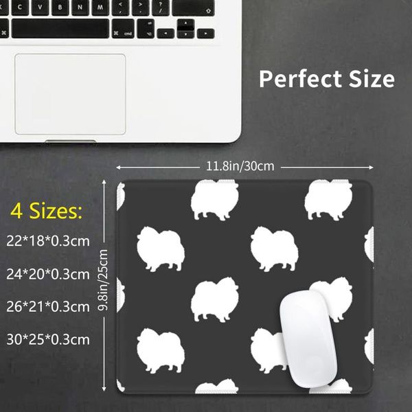 mouse pads & wrist rests white pomeranian silhouette ( s ) pad diy print pom dog pets animals
mouse pads & wrist rests white pomeranian silhouette ( s ) pad diy print pom dog pets animals