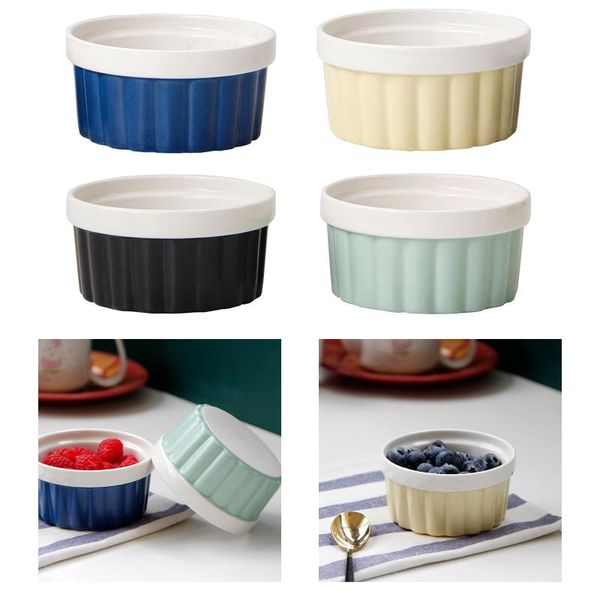 bowls durable porcelain ramekins baking dish for souffle, creme brulee and custards 250ml ceramic bowl breakfast children
bowls durable porcelain ramekins baking dish for souffle, creme brulee and custards 250ml ceramic bowl breakfast children