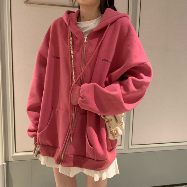 women's jackets women zip up jacket autumn korean winter kawaii oversized vintage jackets casual sleeve long women's solid coat po, Black;brown
women's jackets women zip up jacket autumn korean winter kawaii oversized vintage jackets casual sleeve long women's solid coat po, Black;brown