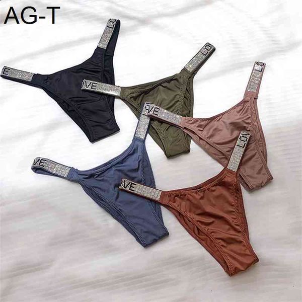 women panties thong rhinestones letter belt g-string fashion low-rise tanga briefs t-back string underwear, Black;pink
women panties thong rhinestones letter belt g-string fashion low-rise tanga briefs t-back string underwear, Black;pink