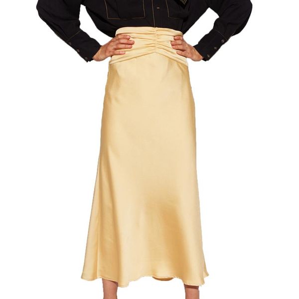 skirts spring 2021 casual womens high waist skirt yellow women clothes a line long, Black
skirts spring 2021 casual womens high waist skirt yellow women clothes a line long, Black