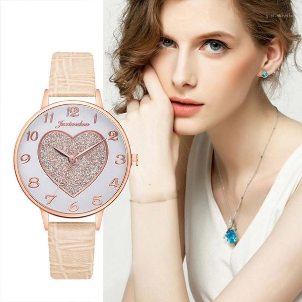wristwatches fashion simple belt watch heart-shaped girly frosted sleek minimalist with strap dial women's quartz gift, Slivery;brown
wristwatches fashion simple belt watch heart-shaped girly frosted sleek minimalist with strap dial women's quartz gift, Slivery;brown