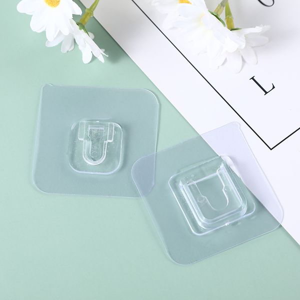 double-sided adhesive wall hooks hanger strong transparent hooks suction cup sucker wall storage holder for kitchen bathroo
double-sided adhesive wall hooks hanger strong transparent hooks suction cup sucker wall storage holder for kitchen bathroo