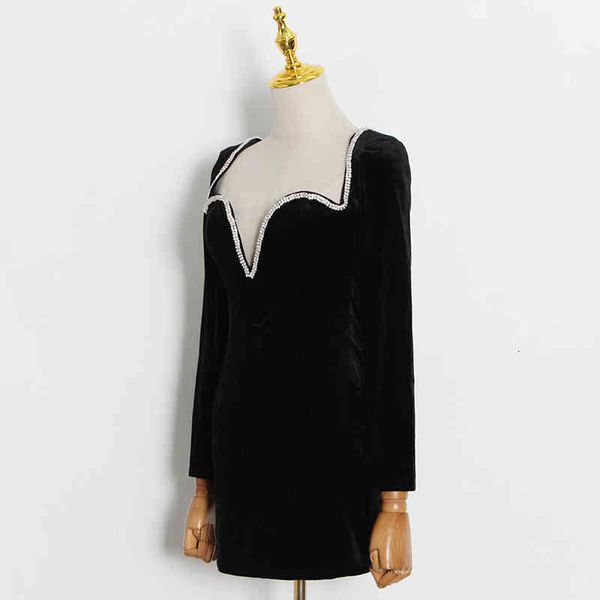 casual dresses twotwinstyle black dress for women slim patchwork diamond chain v neck long sleeve mini female summer clothing neqd, Black;gray
casual dresses twotwinstyle black dress for women slim patchwork diamond chain v neck long sleeve mini female summer clothing neqd, Black;gray