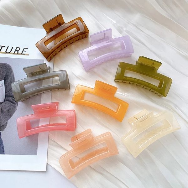 korean style fashion women girls acrylic hair claws hair clips headwear transparent big size woman hair accessories ornament, Slivery;golden
korean style fashion women girls acrylic hair claws hair clips headwear transparent big size woman hair accessories ornament, Slivery;golden