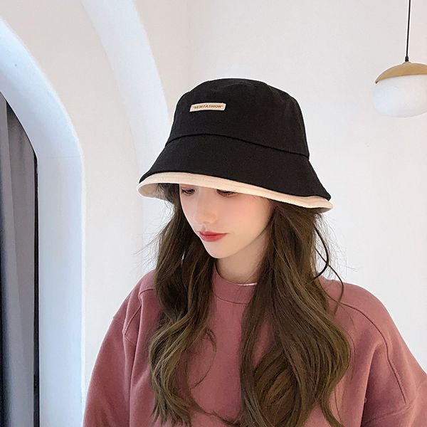 2021 new fisherman's hat women's casual and versatile fashion korean net red spring summer street letter double brim basin hat, Blue;gray
2021 new fisherman's hat women's casual and versatile fashion korean net red spring summer street letter double brim basin hat, Blue;gray