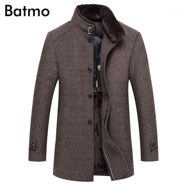 men's wool & blends batmo 2021 arrival winter thick jacket men,casual trench coat men,plus-size w70051, Black
men's wool & blends batmo 2021 arrival winter thick jacket men,casual trench coat men,plus-size w70051, Black